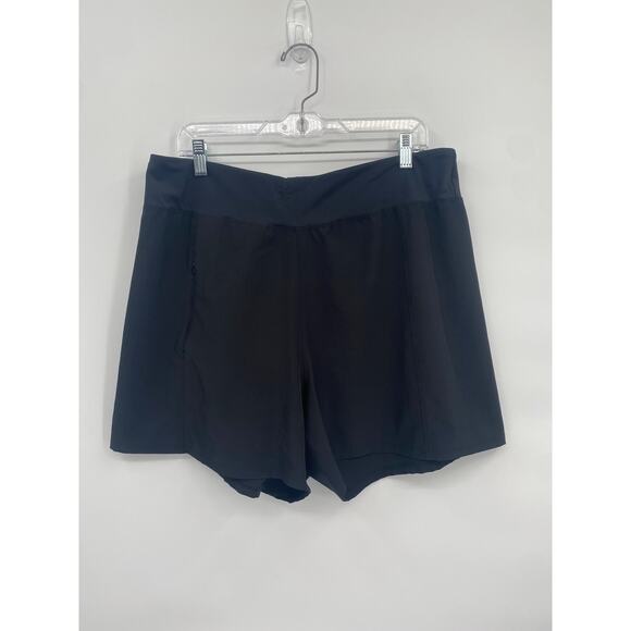 Hurley Womens Black Bermuda Long Unlined Shorts Boardshorts UPF 50+ size XXL - Picture 1 of 11